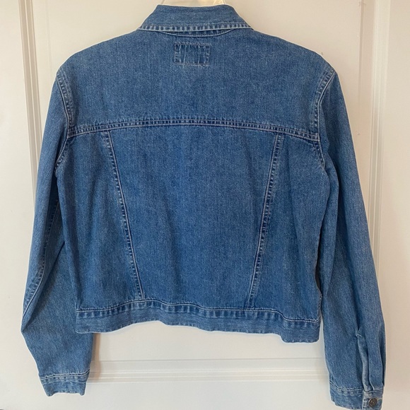 Aerostople Women’s Medium Wash  Denim Jean Jacket Size M - Picture 2 of 11